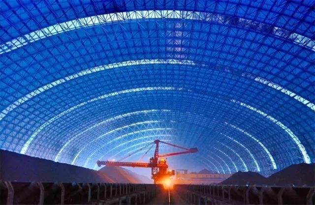 耒阳亿优钢构工程师为您解析原料场封闭技术的特点和类型